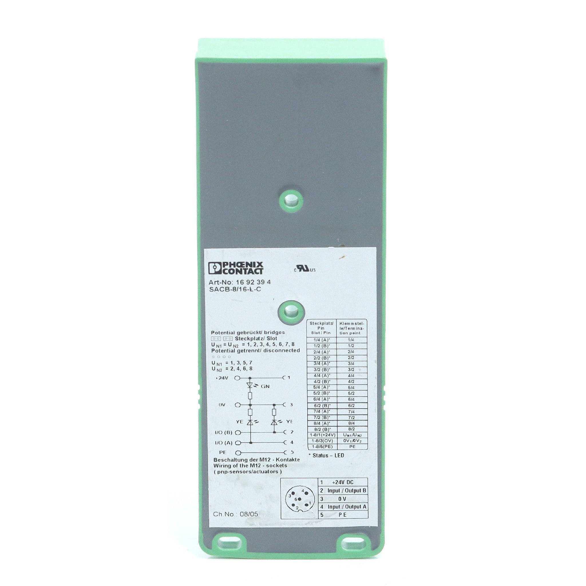 Verteilerbox SACB-8/16-L-C Neuwertig